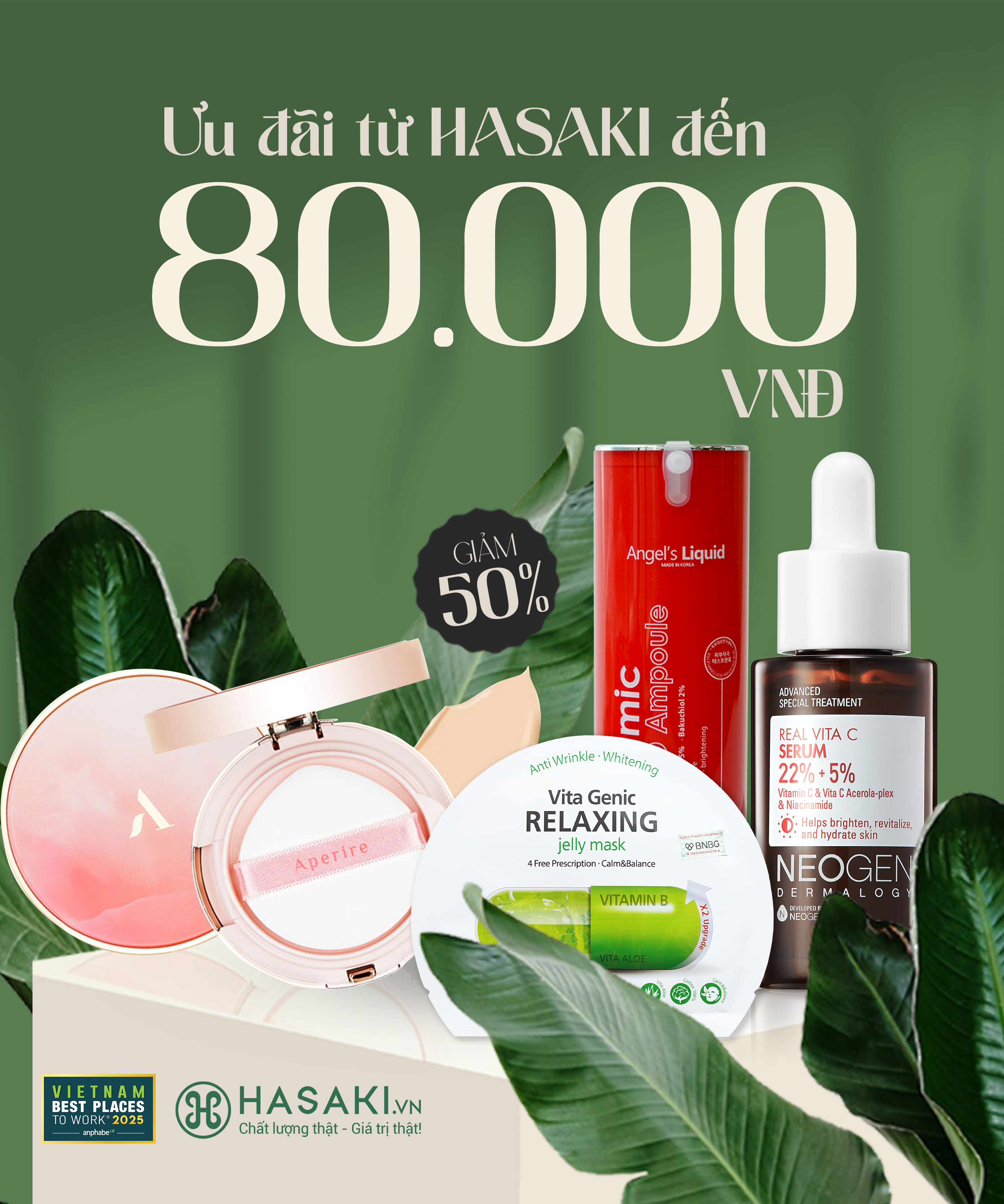 Ưu đãi từ HASAKI