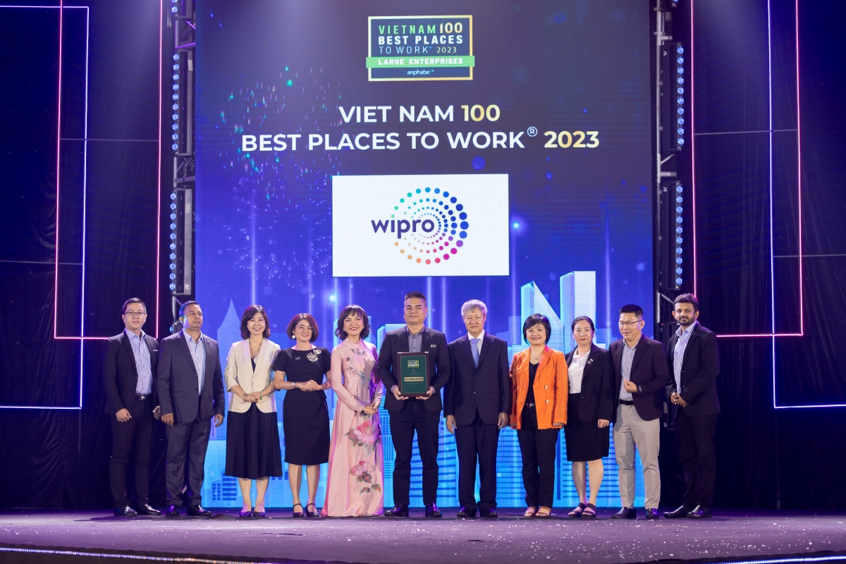 Wipro tự hào 6 năm vững vàng là Nơi Làm Việc Tốt Nhất Việt Nam