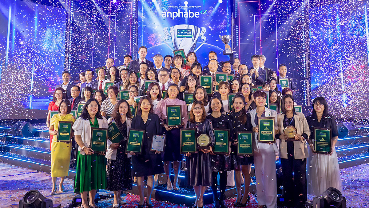 Công bố bảng xếp hạng 100 nơi làm việc tốt Việt Nam 2023